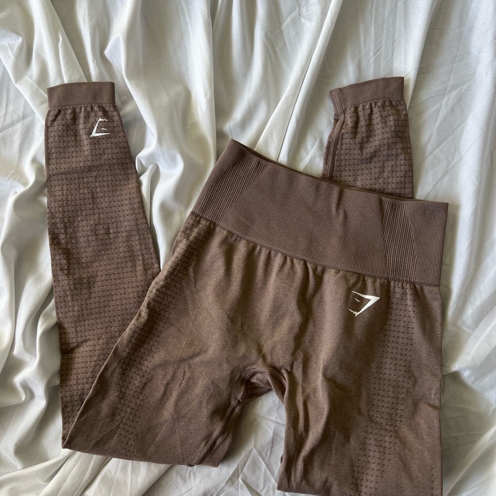 Gymshark Brown‎ Seamless Leggings size small